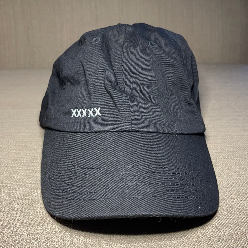 Black XXXXX Dad Hat